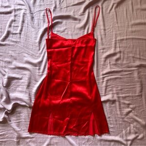 Are You Am I / AYAI Sissi Dress in red